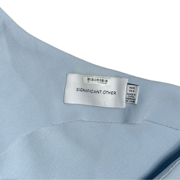 Significant Other Bluebird Tori Asymmetrical Midi Dress Womens 4 - Picture 5 of 8